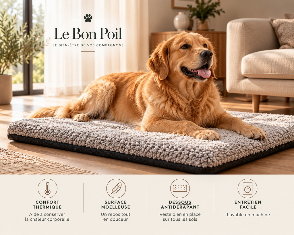Coussin thermoréfléchissant pour chien et chat – Le Bon Poil